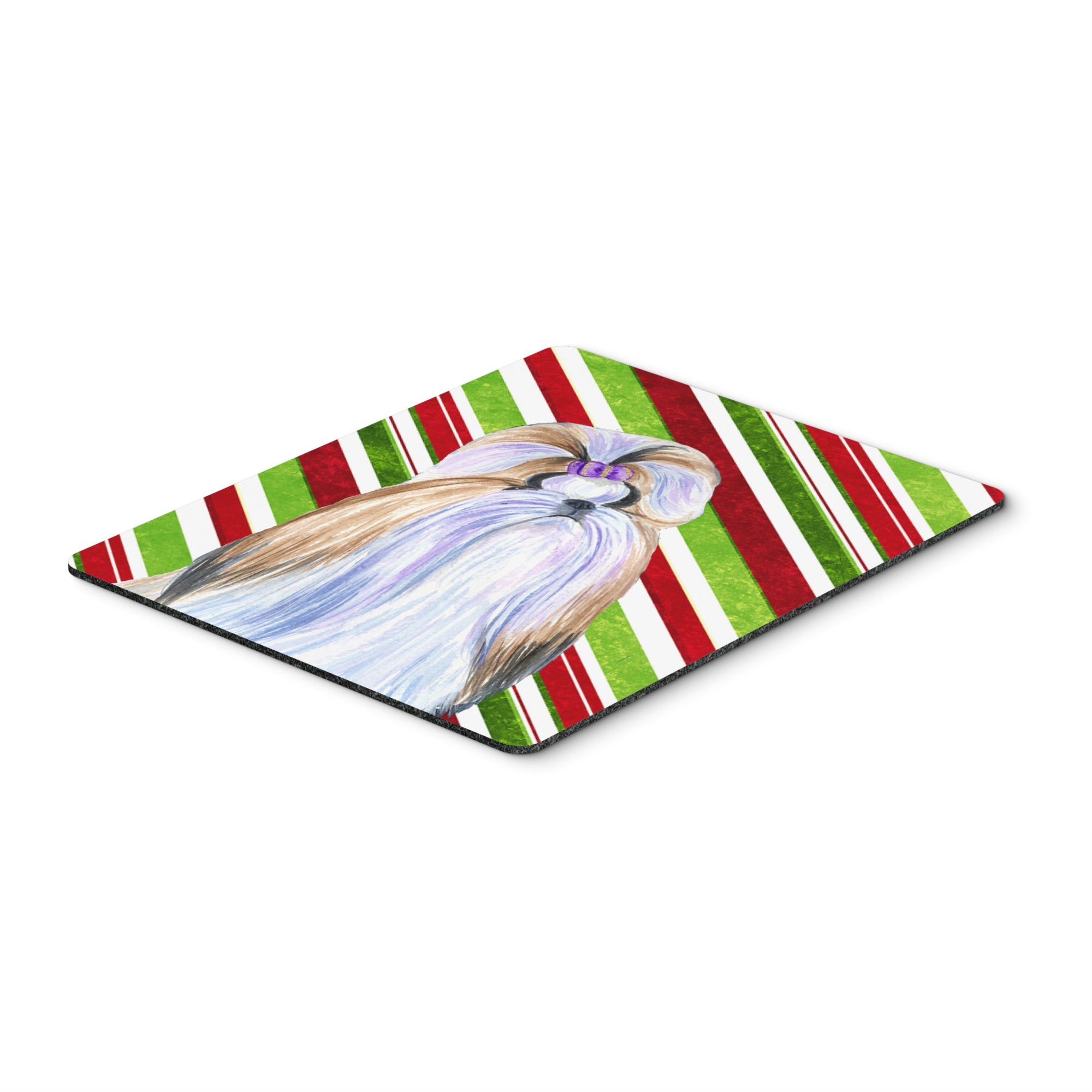 Caroline'S Treasures Mouse/Hot Pad/Trivet, Shih Tzu Candy Cane Holiday Christmas (Ss4534Mp)