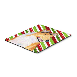 Caroline'S Treasures Mouse/Hot Pad/Trivet, Collie Smooth Candy Cane Holiday Christmas (Ss4539Mp)