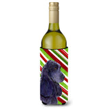 Cocker Spaniel Candy Cane Holiday Christmas Wine Bottle Beverage Insulator Beverage Insulator Hugger