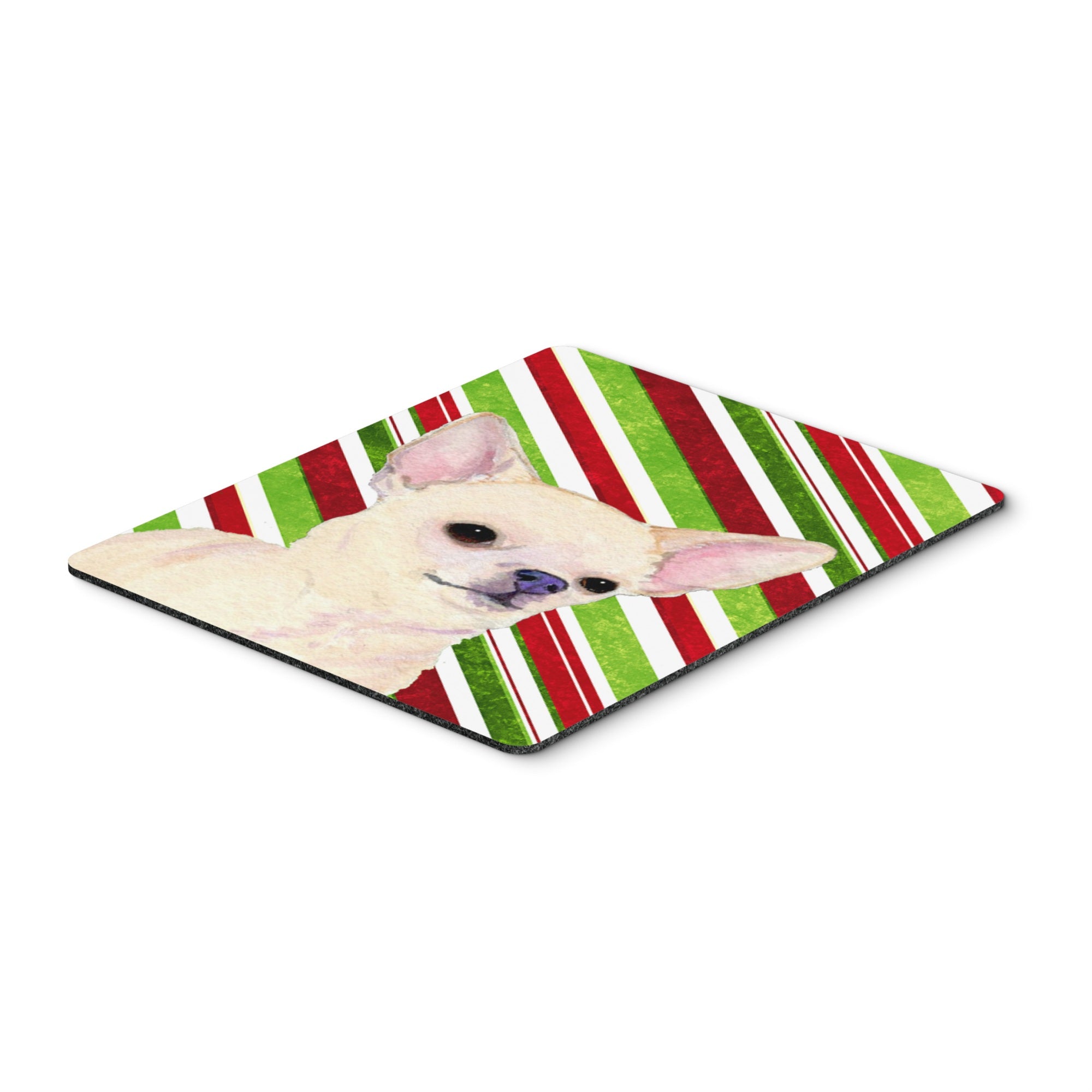 Caroline'S Treasures Mouse/Hot Pad/Trivet, Chihuahua Candy Cane Holiday Christmas (Ss4541Mp)