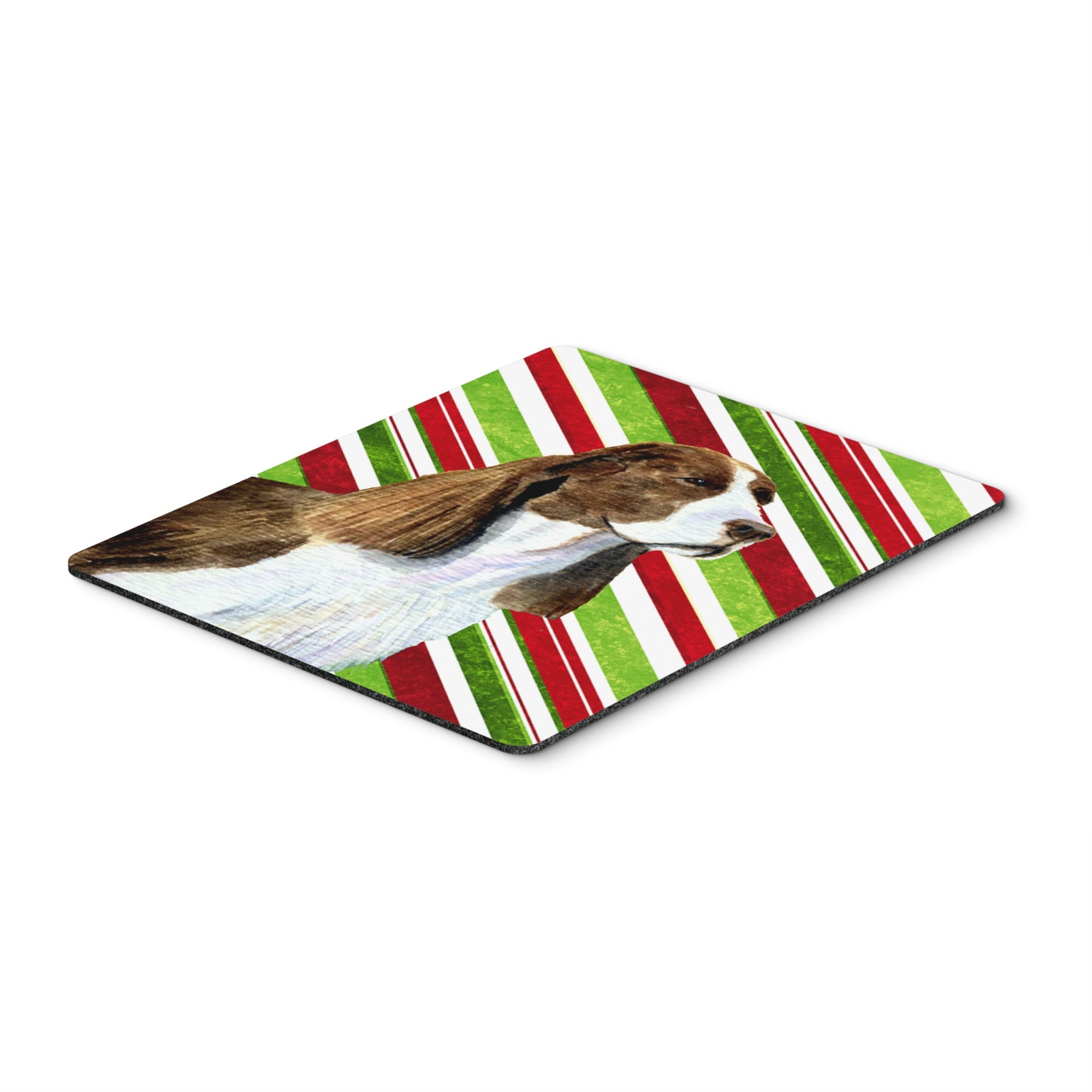 Caroline'S Treasures Mouse/Hot Pad/Trivet, Springer Spaniel Candy Cane Holiday Christmas (Ss4582Mp)