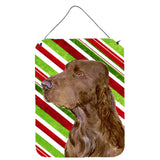 Caroline'S Treasures Field Spaniel Candy Cane Holiday Christmas Wall Or Door Hanging Prints, 16 X 12, Multicolor