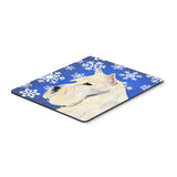 Caroline'S Treasures Scottish Terrier Winter Snowflakes Holiday Mouse Pad/Hot Pad/Trivet (Ss4668Mp)