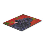 Caroline'S Treasures Briard Red & Green Snowflakes Holiday Christmas Mouse Pad/Hot Pad/Trivet (Ss4696Mp)