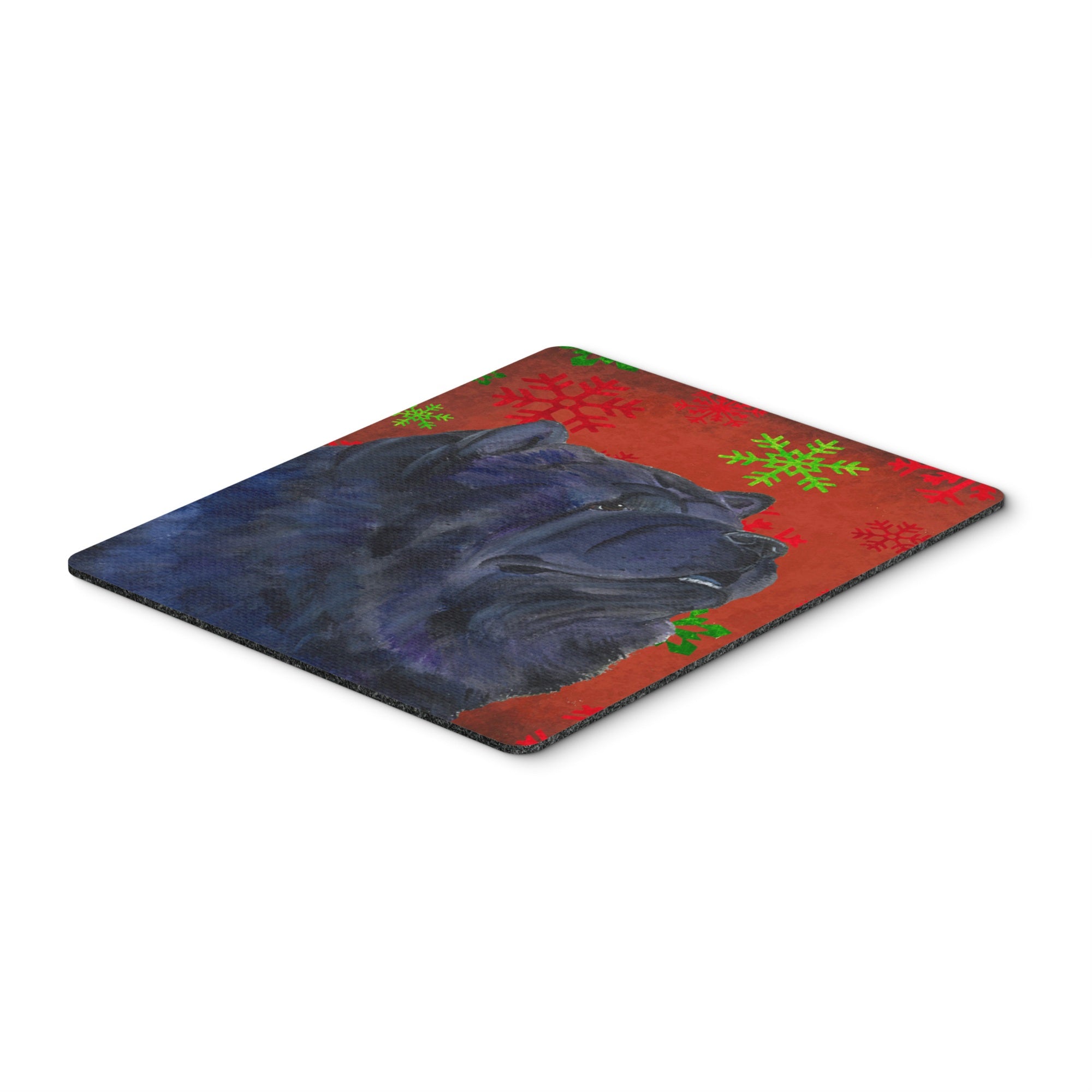 Caroline'S Treasures Chow Chow Snowflakes Holiday Christmas Mouse Pad/Hot Pad/Trivet (Ss4708Mp)