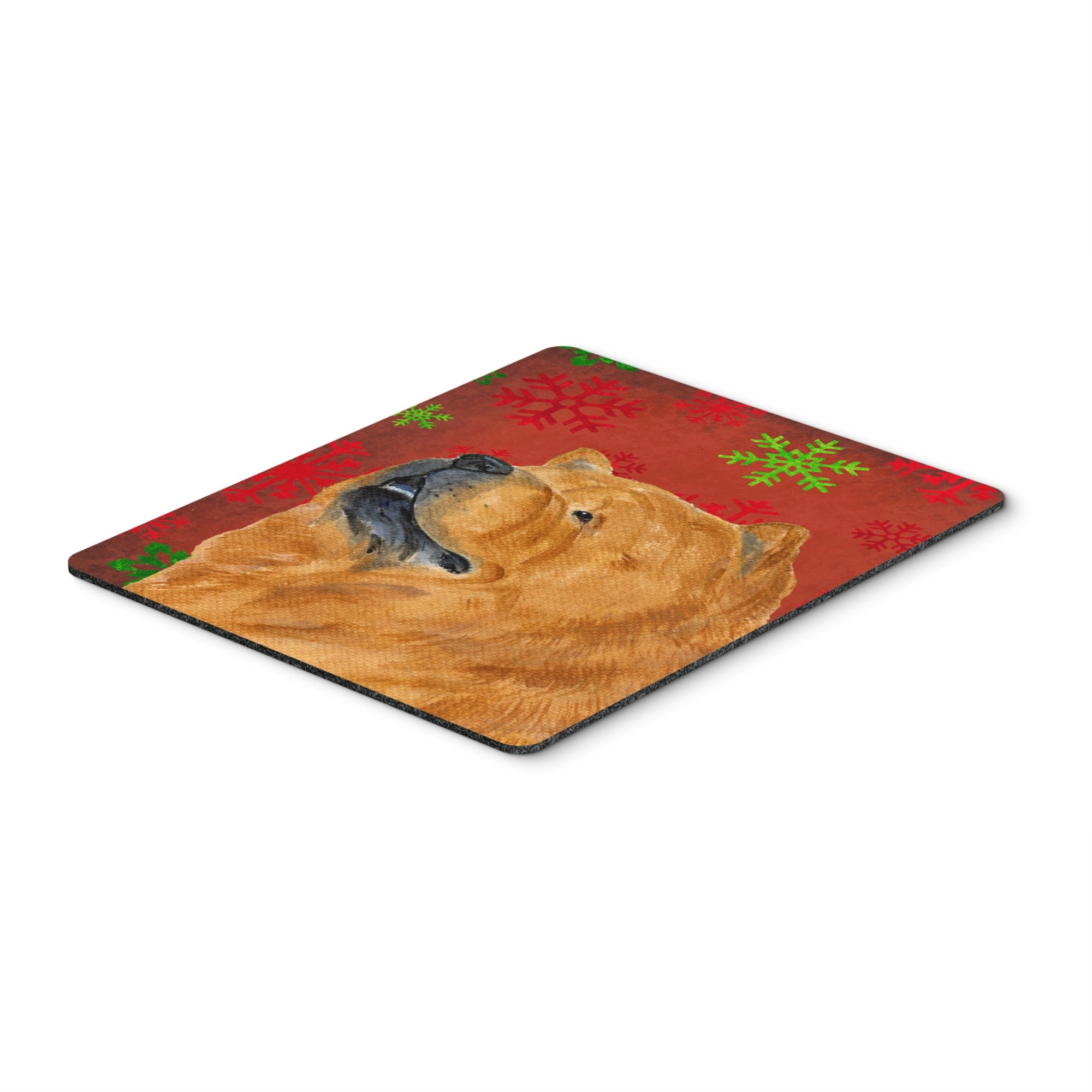 Caroline'S Treasures Chow Chow Snowflakes Holiday Christmas Mouse Pad/Hot Pad/Trivet (Ss4709Mp)