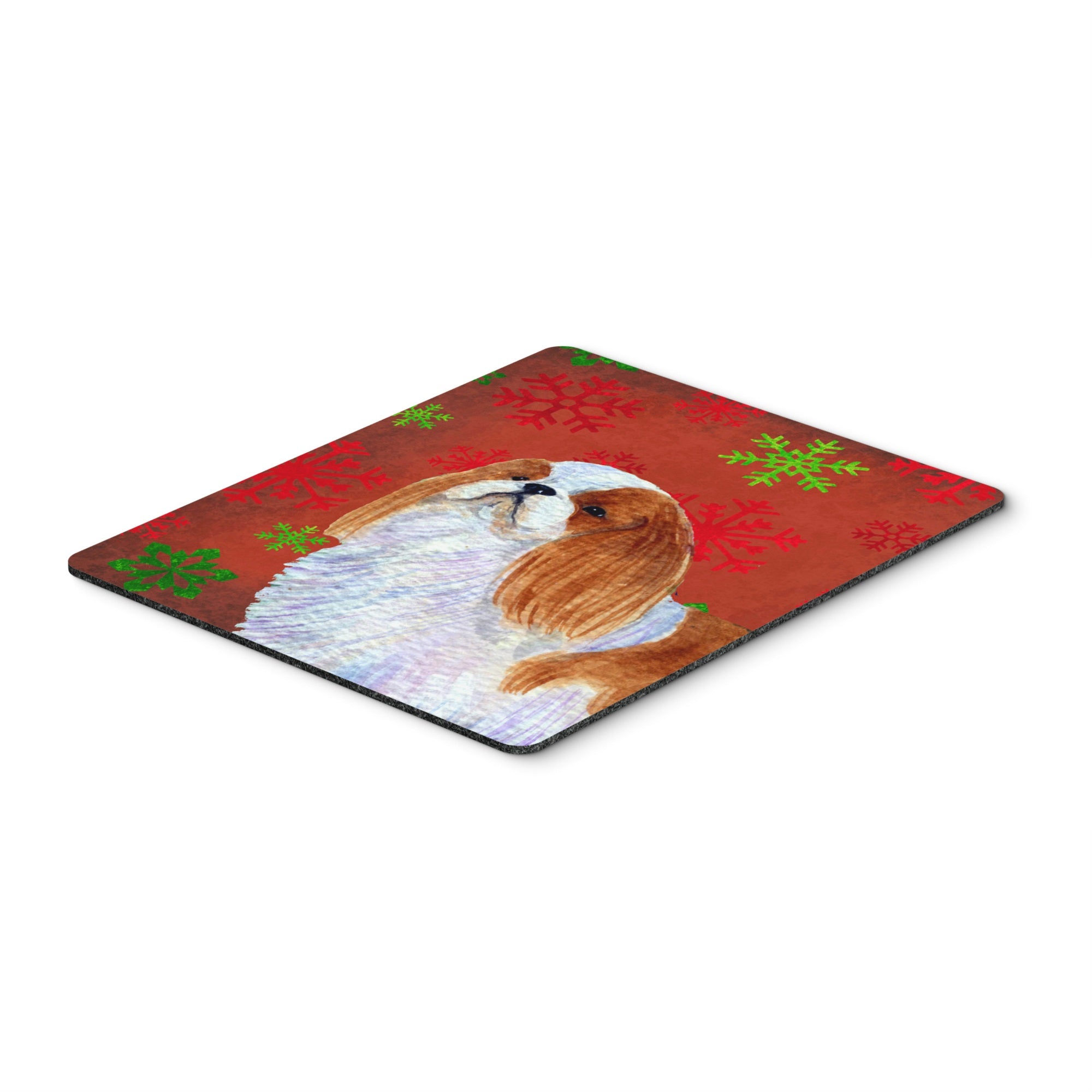Caroline'S Treasures English Toy Spaniel Snowflakes Holiday Christmas Mouse Pad/Hot Pad/Trivet (Ss4714Mp)