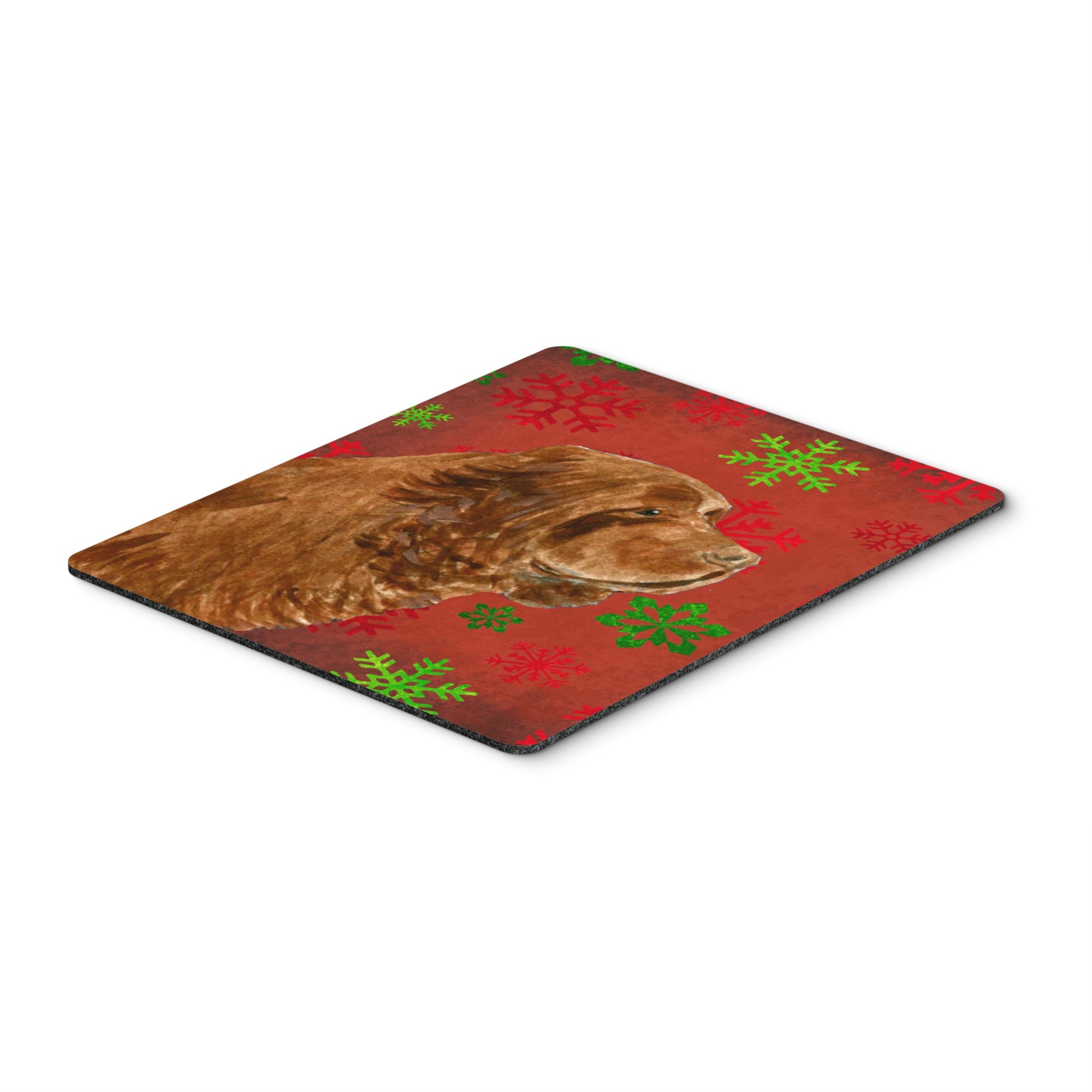 Caroline'S Treasures Sussex Spaniel Snowflakes Holiday Christmas Mouse Pad/Hot Pad/Trivet (Ss4717Mp)