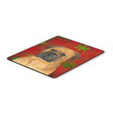 Caroline'S Treasures Bullmastiff Snowflakes Holiday Christmas Mouse Pad/Hot Pad/Trivet (Ss4724Mp)