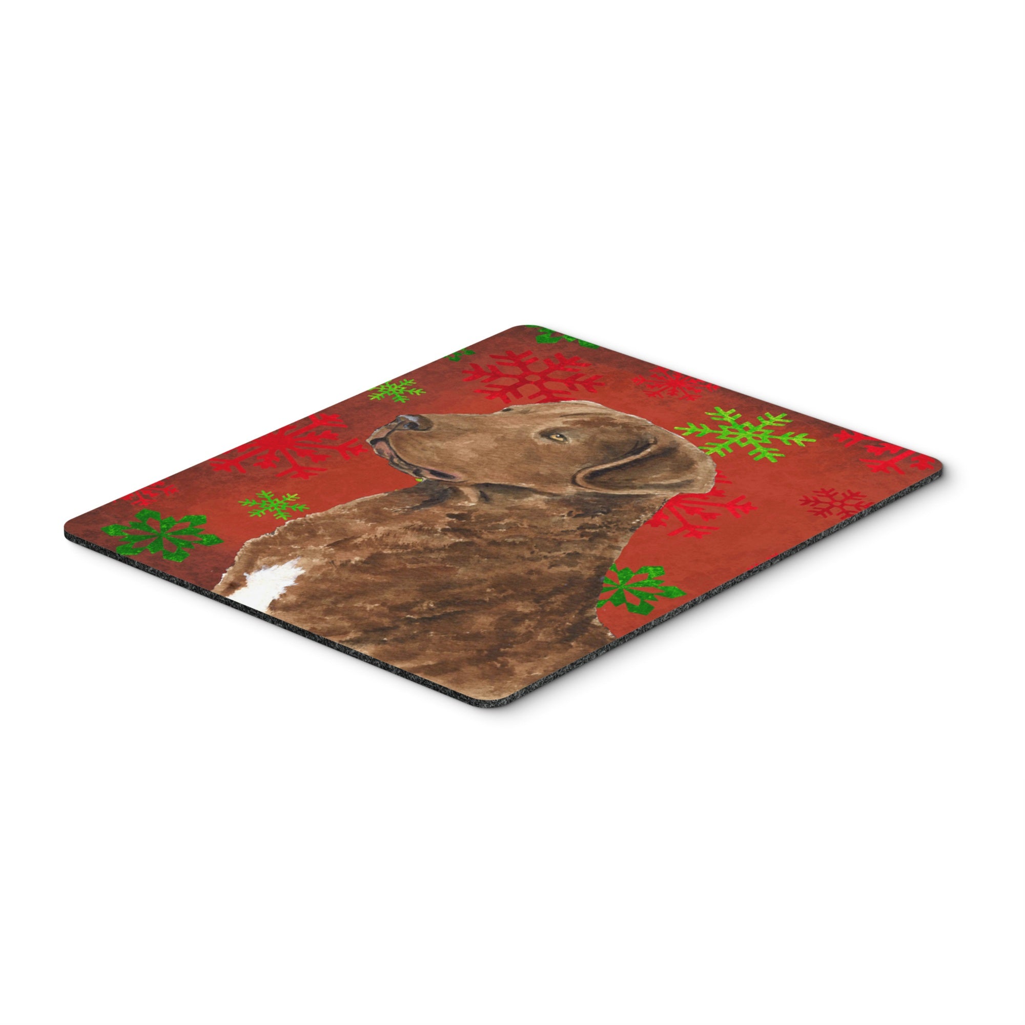 Caroline'S Treasures Chesapeake Bay Retriever Snowflakes Christmas Mouse Pad/Hot Pad/Trivet (Ss4738Mp)