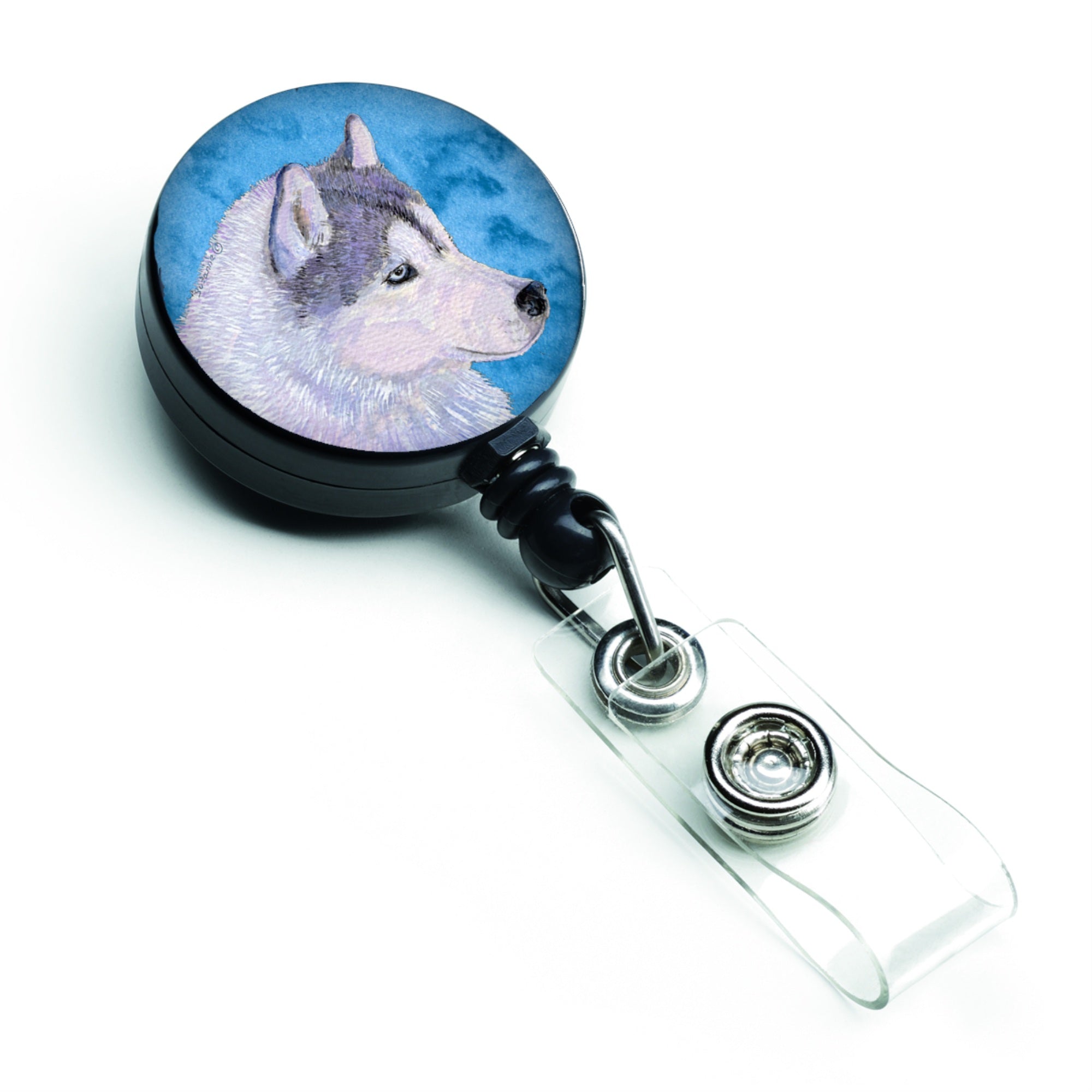 Caroline'S Treasures Corgi Retractable Badge Reel Or Id Holder With Clip, Multicolor (Ss4740-Bu-Br)