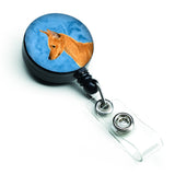 Caroline'S Treasures Briard Retractable Badge Reel Or Id Holder With Clip, Multicolor (Ss4742-Bu-Br)