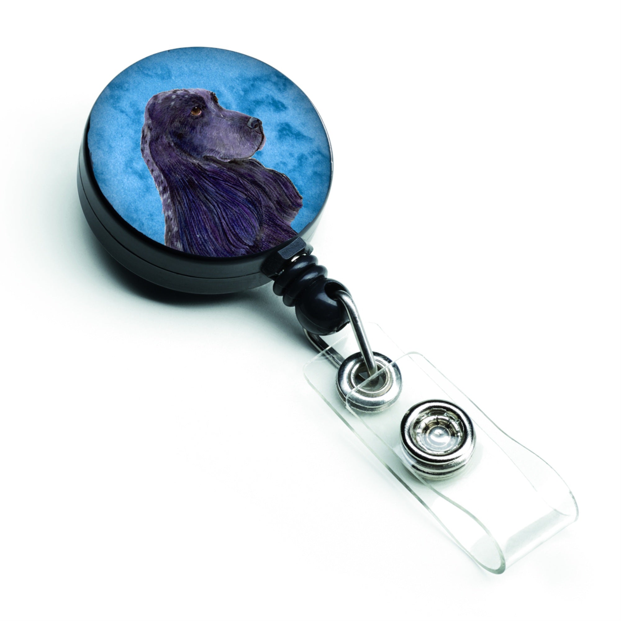 Caroline'S Treasures Brussels Griffon Retractable Badge Reel Or Id Holder With Clip, Multicolor (Ss4747-Bu-Br)