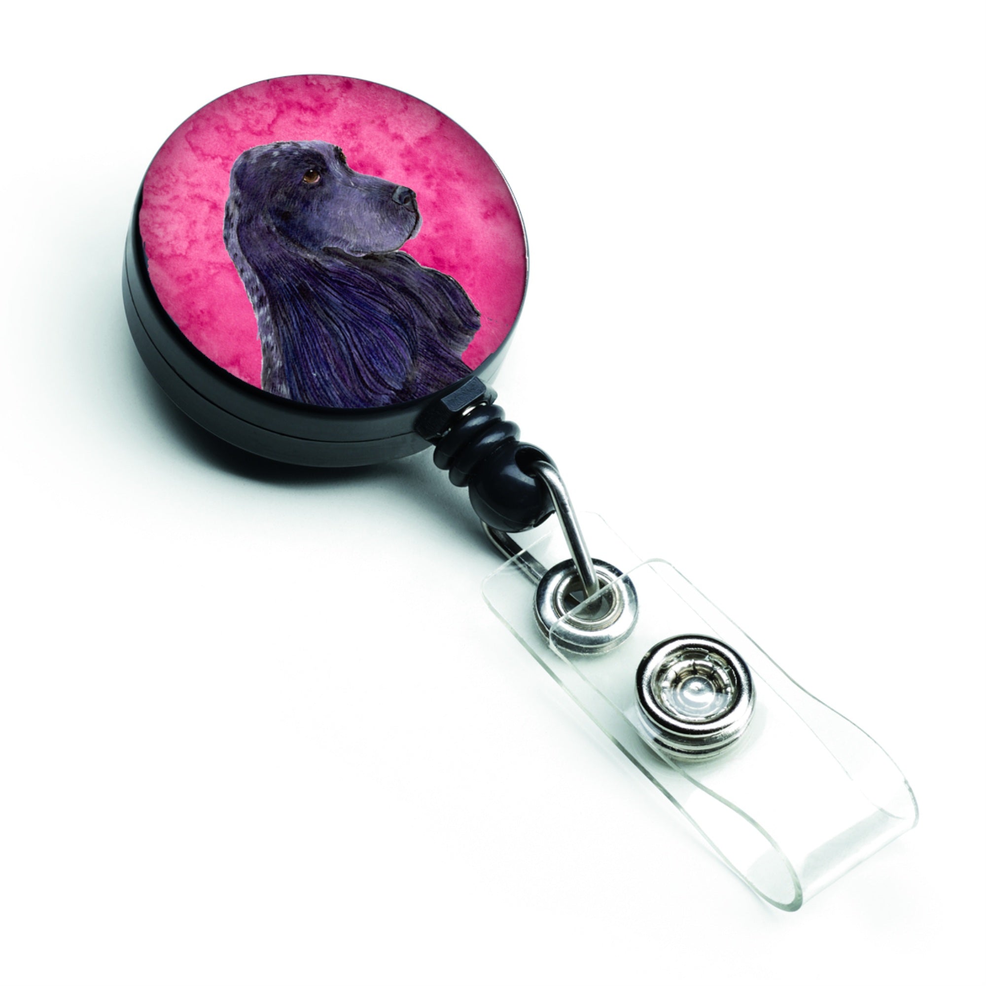 Caroline'S Treasures Chihuahua Retractable Badge Reel Or Id Holder With Clip, Multicolor (Ss4747-Pk-Br)