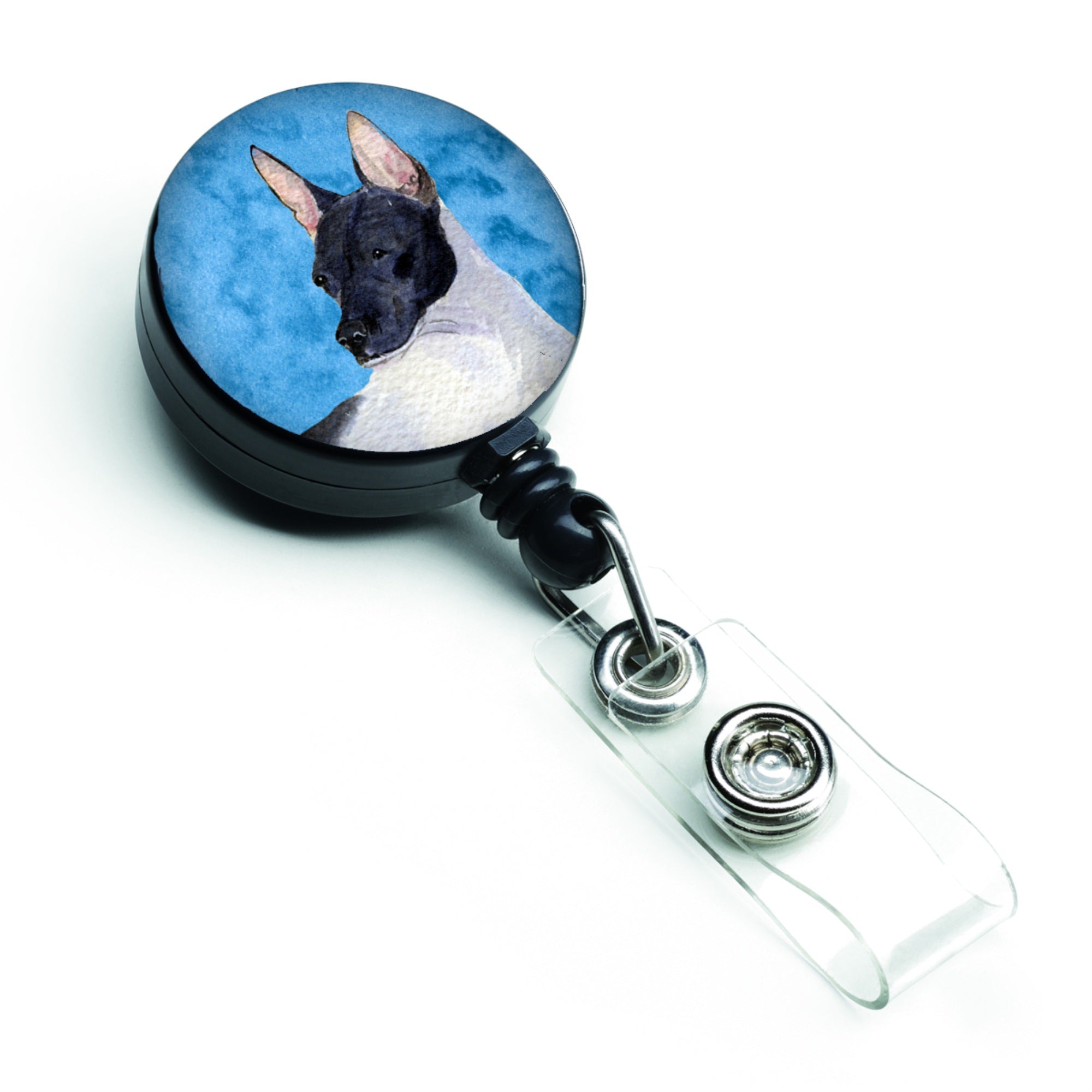 Caroline'S Treasures Jack Russell Terrier Retractable Badge Reel Or Id Holder With Clip (Ss4756-Bu-Br)