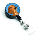 Caroline'S Treasures Affenpinscher Retractable Badge Reel Or Id Holder With Clip, Multicolor (Ss4763-Bu-Br)