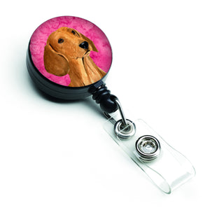 Caroline'S Treasures Wheaten Terrier Soft Coated Retractable Badge Reel Id Holder With Clip (Ss4763-Pk-Br)