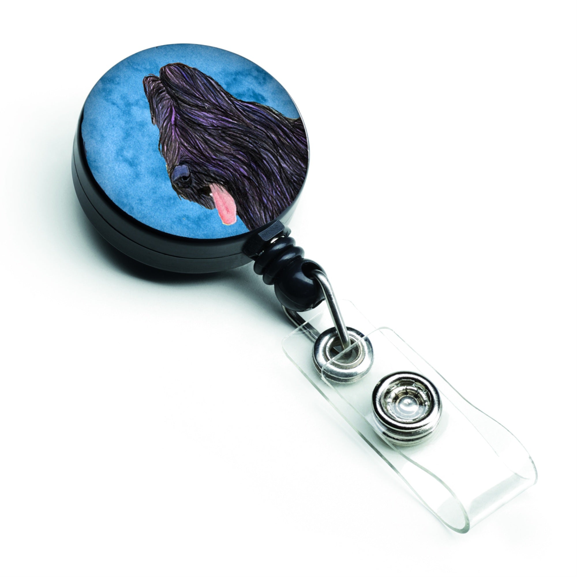 Caroline'S Treasures Springer Spaniel Retractable Badge Reel Or Id Holder With Clip, Multicolor (Ss4765-Bu-Br)