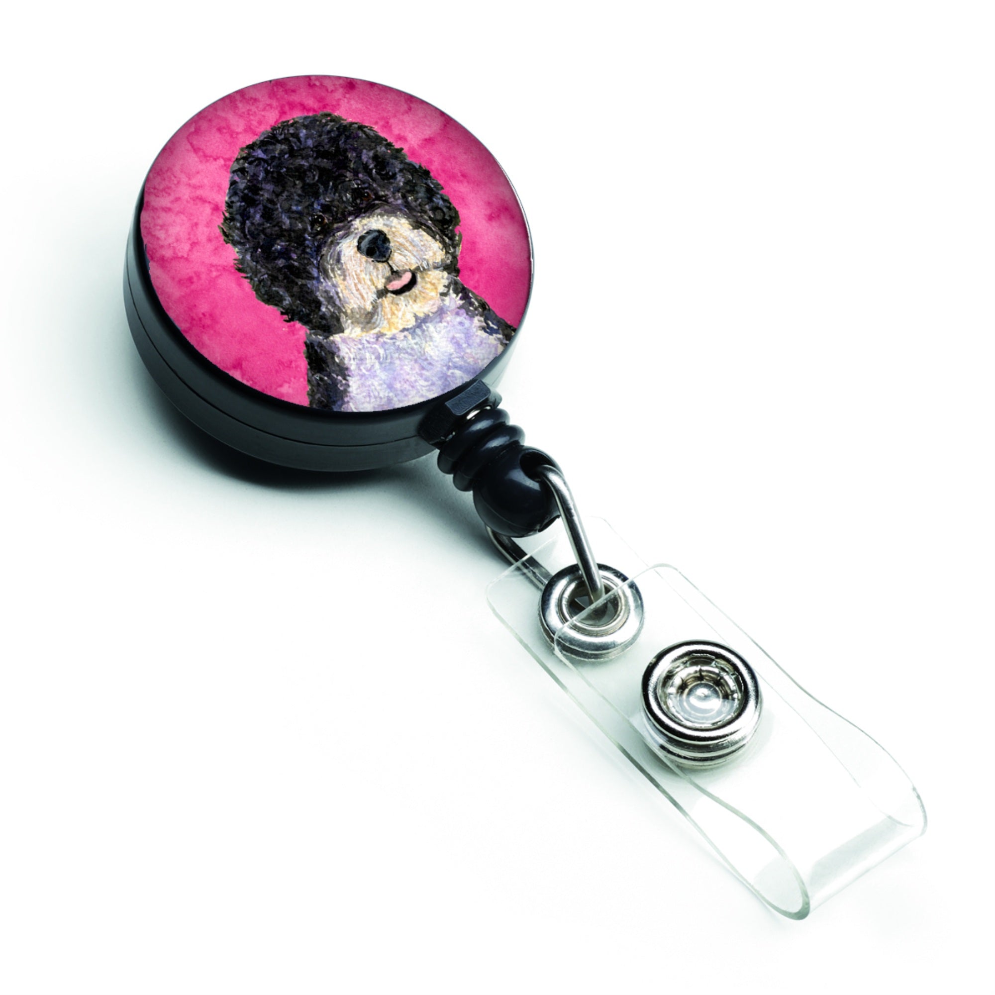 Caroline'S Treasures Australian Kelpie Retractable Badge Reel Or Id Holder With Clip (Ss4766-Pk-Br)