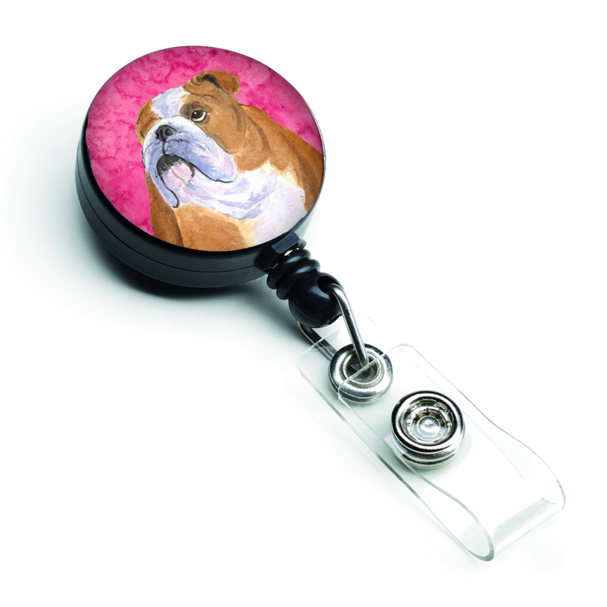 Caroline'S Treasures Norwich Terrier Retractable Badge Reel Or Id Holder With Clip, Multicolor (Ss4767-Pk-Br)
