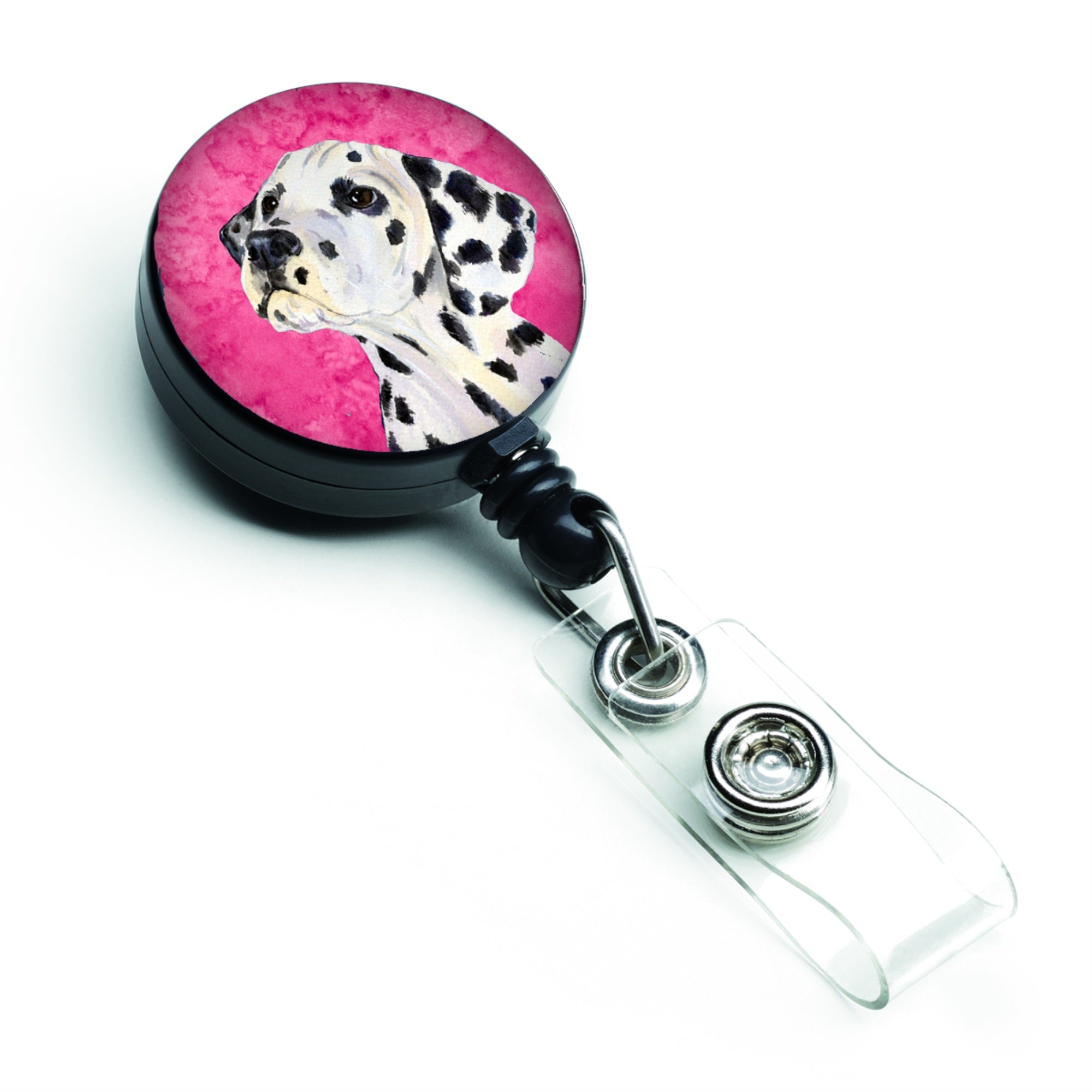Caroline'S Treasures Chow Chow Retractable Badge Reel Or Id Holder With Clip, Multicolor (Ss4768-Pk-Br)