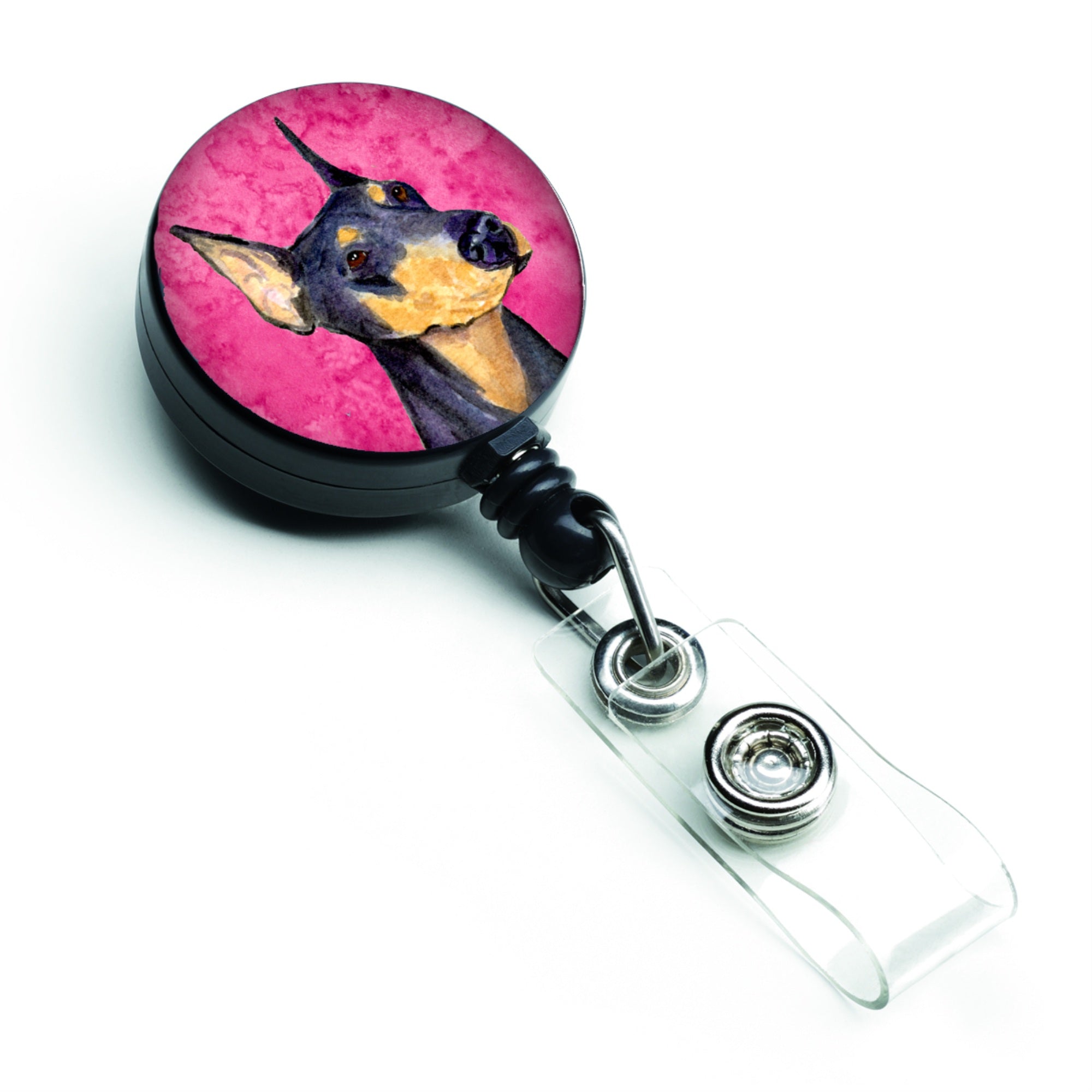Caroline'S Treasures Jack Russell Terrier Retractable Badge Reel Or Id Holder With Clip (Ss4771-Pk-Br)