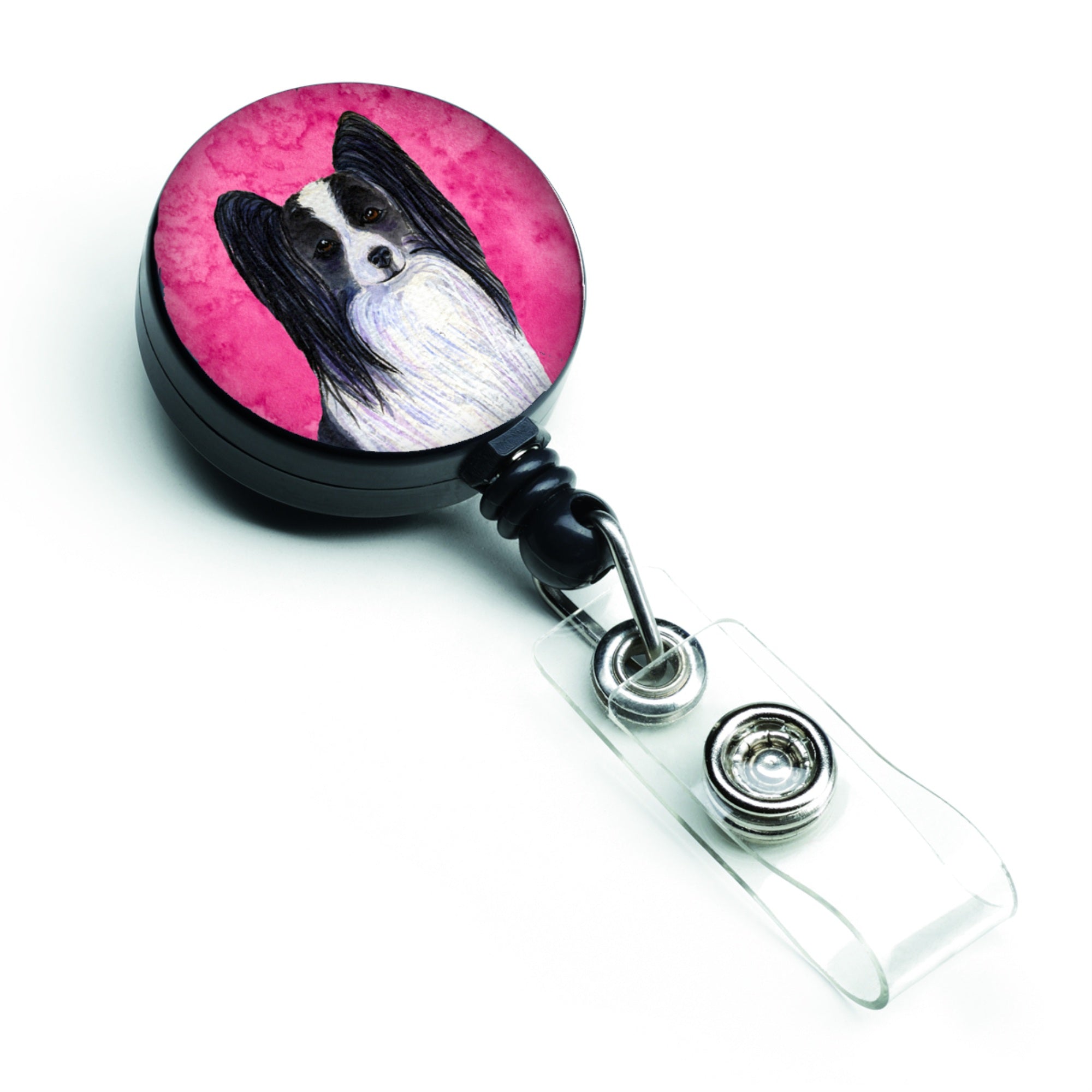 Caroline'S Treasures Bullmastiff Retractable Badge Reel Or Id Holder With Clip, Multicolor (Ss4781-Pk-Br)