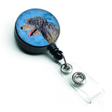 Caroline'S Treasures Scottish Terrier Retractable Badge Reel Or Id Holder With Clip, Multicolor (Ss4782-Bu-Br)