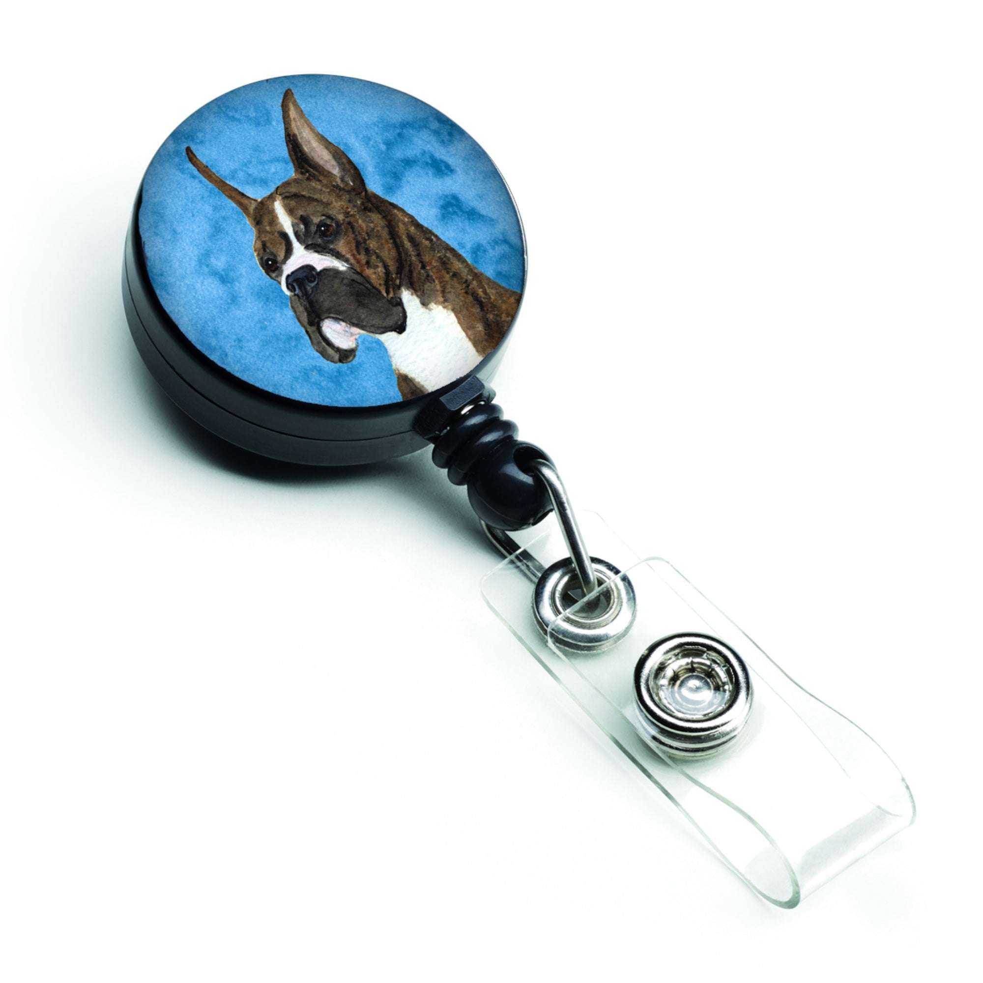 Caroline'S Treasures Akita Retractable Badge Reel Or Id Holder With Clip, Multicolor (Ss4784-Bu-Br)