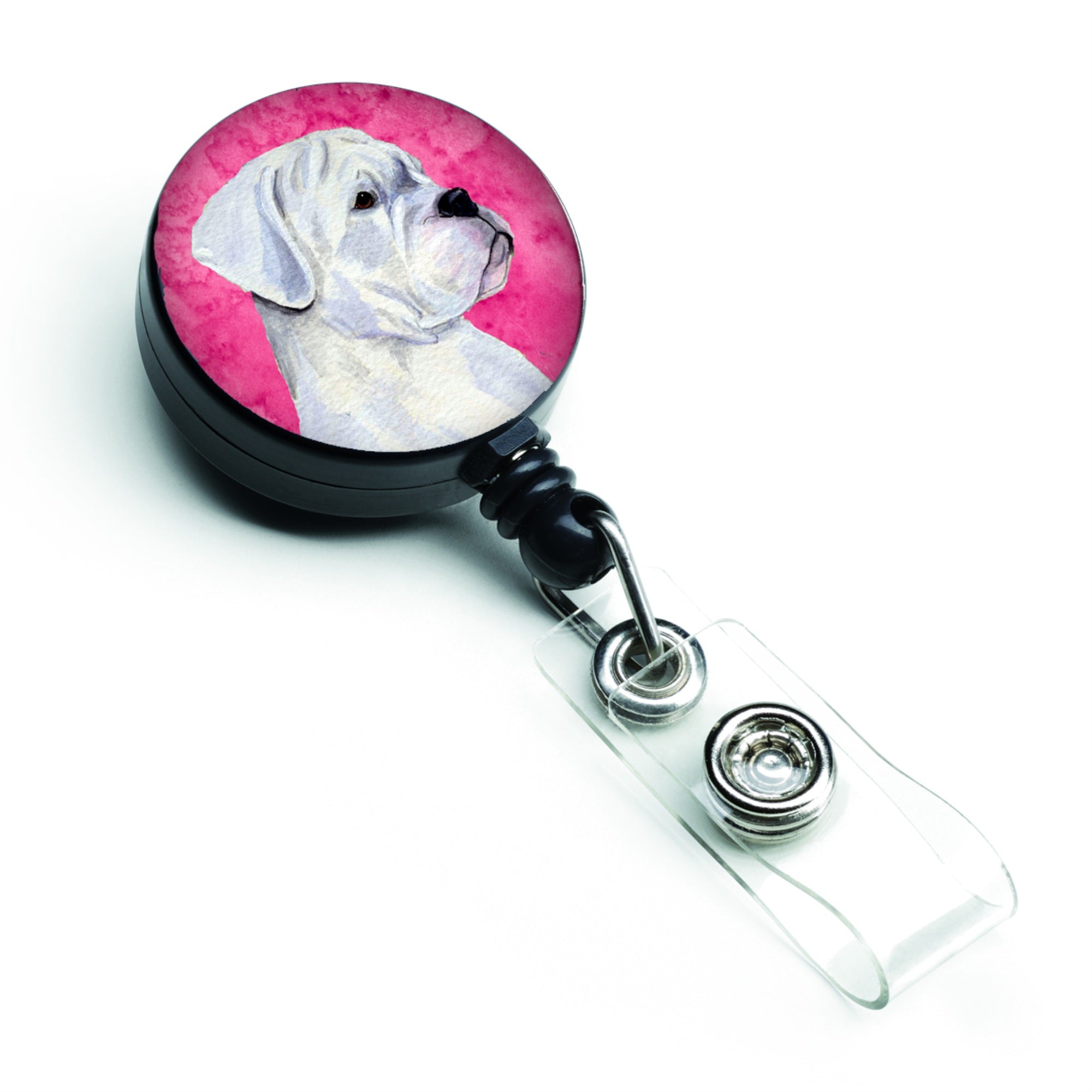Caroline'S Treasures Shih Tzu Retractable Badge Reel Or Id Holder With Clip, Multicolor (Ss4785-Pk-Br)