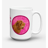 Caroline'S Treasures Ss4786-Pk-Cm15 Sussex Spaniel Microwavable Ceramic Coffee Mug, 15 Oz, Multicolor