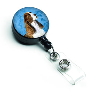 Caroline'S Treasures Bichon Frise Retractable Badge Reel Or Id Holder With Clip, Multicolor (Ss4789-Bu-Br)