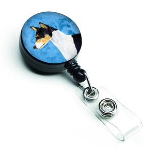 Caroline'S Treasures Cavalier Spaniel Retractable Badge Reel Or Id Holder With Clip, Multicolor (Ss4790-Bu-Br)
