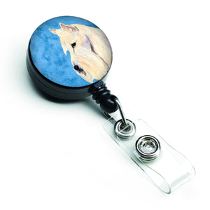 Caroline'S Treasures Scottish Terrier Retractable Badge Reel Or Id Holder With Clip, Multicolor (Ss4806-Bu-Br)