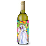 Shih Tzu Easter Eggtravaganza Wine Bottle Beverage Insulator Beverage Insulator Hugger Ss4810Literk