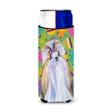 Shih Tzu Easter Eggtravaganza Ultra Beverage Insulators For Slim Cans Ss4810Muk