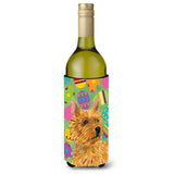Norwich Terrier Easter Eggtravaganza Wine Bottle Beverage Insulator Beverage Insulator Hugger