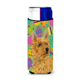 Norwich Terrier Easter Eggtravaganza Ultra Beverage Insulators For Slim Cans Ss4844Muk