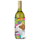 Jack Russell Terrier Easter Eggtravaganza Wine Bottle Beverage Insulator Beverage Insulator Hugger