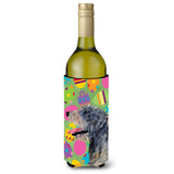 Irish Wolfhound Easter Eggtravaganza Wine Bottle Beverage Insulator Beverage Insulator Hugger