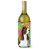 Springer Spaniel Easter Eggtravaganza Wine Bottle Beverage Insulator Beverage Insulator Hugger Ss4858Literk