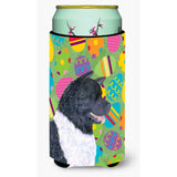 Akita Easter Eggtravaganza Tall Boy Beverage Insulator Beverage Insulator Hugger