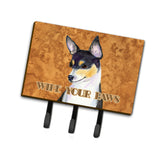 Caroline'S Treasures Ss4882Th68 Toy Fox Terrier Wipe Your Paws Leash Or Key Holder, Large, Multicolor