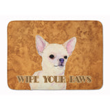 Caroline'S Treasures Chihuahua Wipe Your Paws Floor Mat, 19 X 27, Multicolor