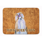 Caroline'S Treasures Shih Tzu Wipe Your Paws Floor Mat, 19 X 27, Multicolor