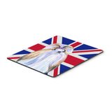Caroline'S Treasures Shih Tzu With English Union Jack British Flag Mouse Pad/Hot Pad/Trivet (Ss4907Mp)