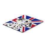 Caroline'S Treasures Dalmatian With English Union Jack British Flag Mouse Pad/Hot Pad/Trivet (Ss4934Mp)