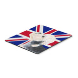 Caroline'S Treasures Dandie Dinmont Terrier With English Union Jack British Flag Mouse Pad/Trivet (Ss4945Mp)