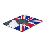 Caroline'S Treasures Akita With English Union Jack British Flag Mouse Pad/Hot Pad/Trivet (Ss4963Mp)