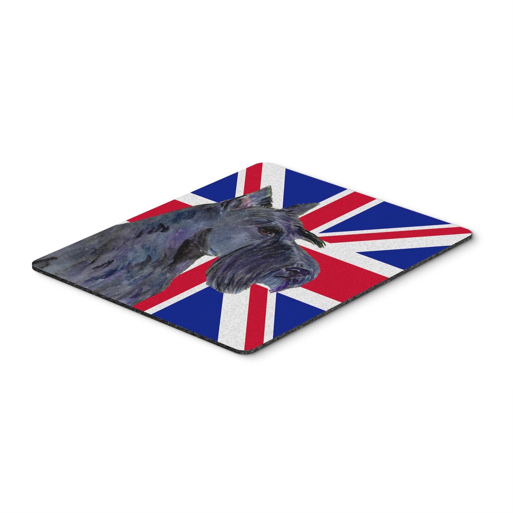Caroline'S Treasures Scottish Terrier With English Union Jack British Flag Mouse Pad/Trivet (Ss4971Mp)